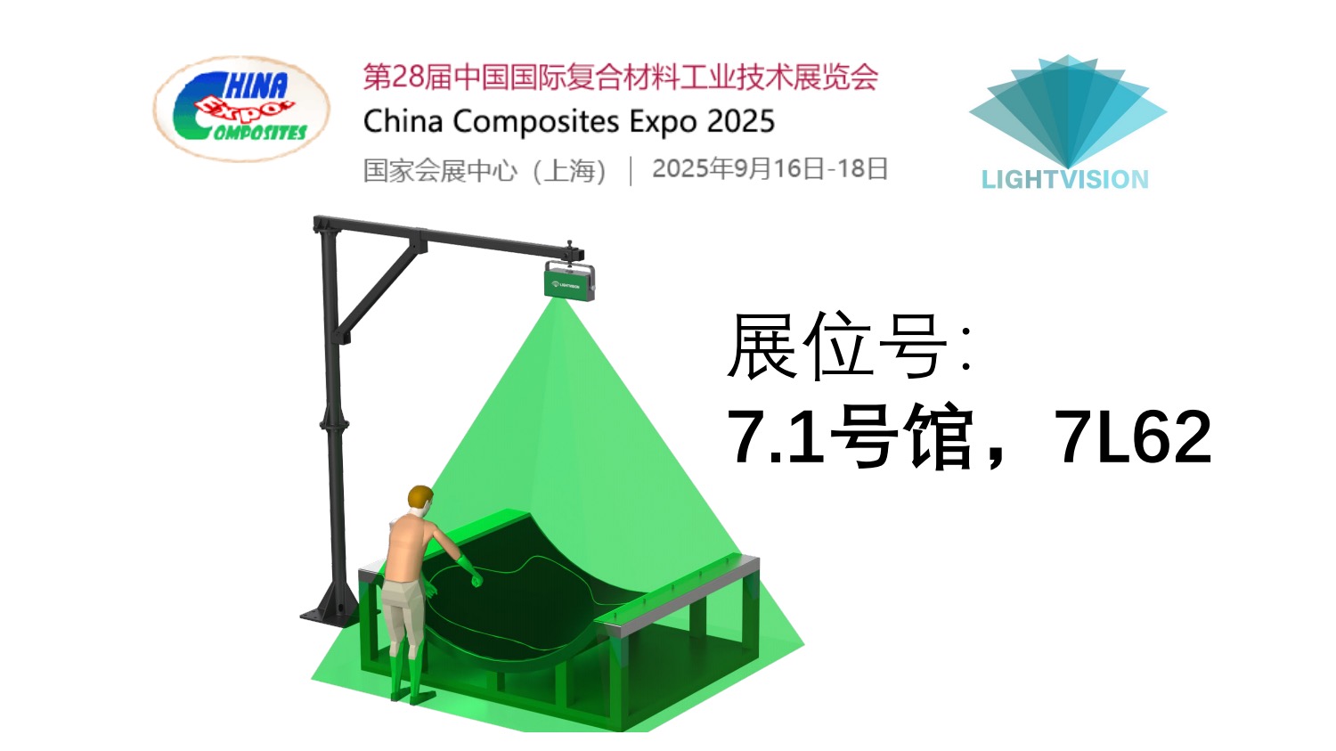 3d激光投影定位系统_复合材料铺层_激光铺层定位_视觉引导装配_光量科技
